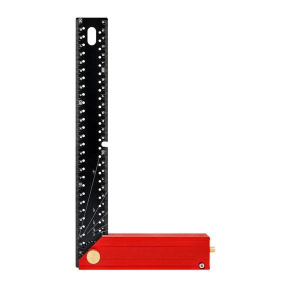 L Shaped Angles Measuring Tool L-Shaped Precisions Square Right Angles Ruler Quick Positioning and Marking