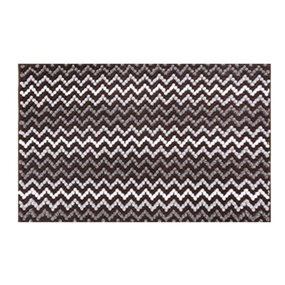 L-Shaped Bath Mat & Shower Mat, 40x60cm Bathroom Rug, L-Shaped Dark Grey Bath Mat, Non Slip Corner Shower Mat, Water Absorbent Soft Bath Rug for Corner Showers & Tubs - Coffee