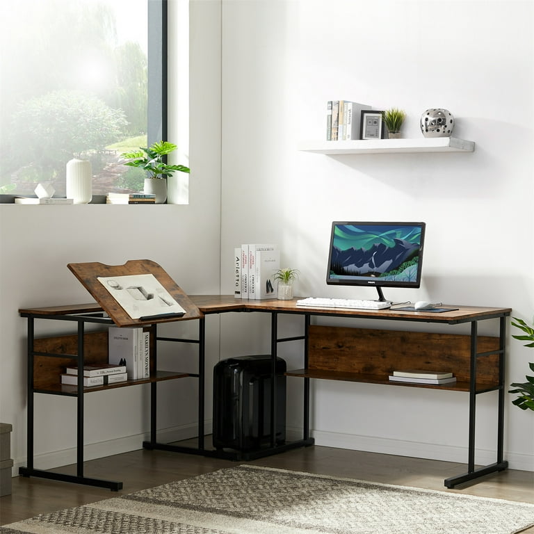 Corner art table discount