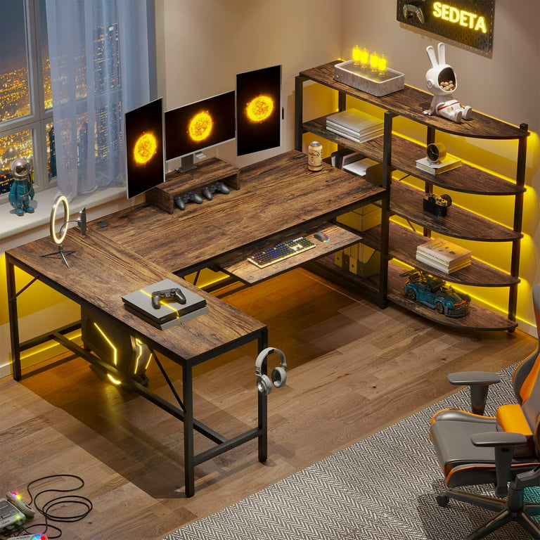 https://i5.walmartimages.com/seo/L-Shaped-Computer-Desk-with-Storage-Shelves-and-Monitor-Stand-63-Office-Desk-with-Keyboard-Tray-LED-Lights-Rustic-Brown_19f869e9-420f-41f4-9204-f8f29fe46d6a.b799983927a1f25d667f66d58f8153bd.jpeg?odnHeight=768&odnWidth=768&odnBg=FFFFFF