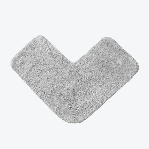 L-Shaped Corner Shower Mat - 100% Cotton