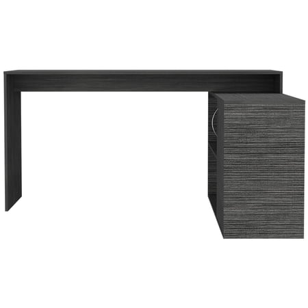 L-Shaped Desk | Ideal for Office Corners, Plenty of Work Surface | Quality Particle Board Crafted | Provides Durable Work Solution price history and forecast - BalconyBliss