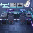 thumbnail image 1 of L Shaped Gaming Desk,Gray, 1 of 6