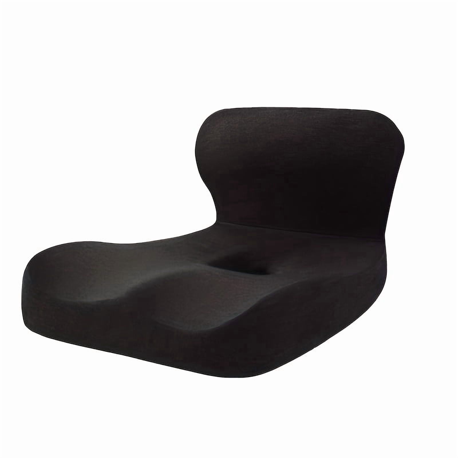 L‑Shaped Memory Foam Seat Cushion With Back Support, Breathable ...