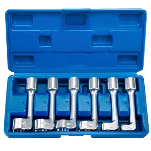 L-Shaped Open Hexagonal Slotted Oxygen Sensor Wrench, Pipe Socket Wrench Automobile Oil Pipe Socket Wrench
