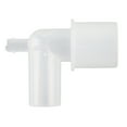 thumbnail image 1 of L Shaped Plastic Hose Connector Breathing Tube Connection Adapter For Ventilation Tube, 1 of 8