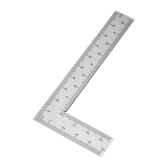 L Shaped Rulers Woodworker Square Framing Rulers Steel Right Slopes Rulers 90 Degree Square L Rulers for Engineers