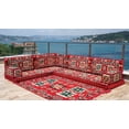 thumbnail image 1 of L Shaped Sofa Sectionals for Living Room, Arabic Floor Sofa Set, Floor Cushions, Turkish Sofa, Diwan Sofa, Sleeper Couch, Modular Sofa, Sleeper Sofa, 1 of 4