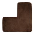 thumbnail image 1 of L Shaped Soft Polyester Carpet For Living Room Bedroom Bathroom Durable Floor Mat Home Rug, 1 of 3