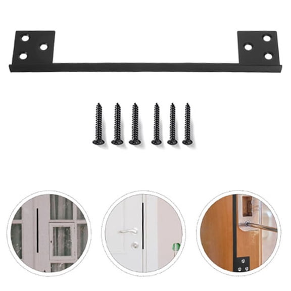 L - Shaped Stainless Steel Door Guard Protector For Outswing Doors, Door Latch Plate Reinforcement And Protection Guard Preventing Wear And Ensuring Long - Lasting Door Security,