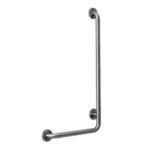 L - Shaped Stainless Steel Grab Bar, 32 x 16 in. - Left