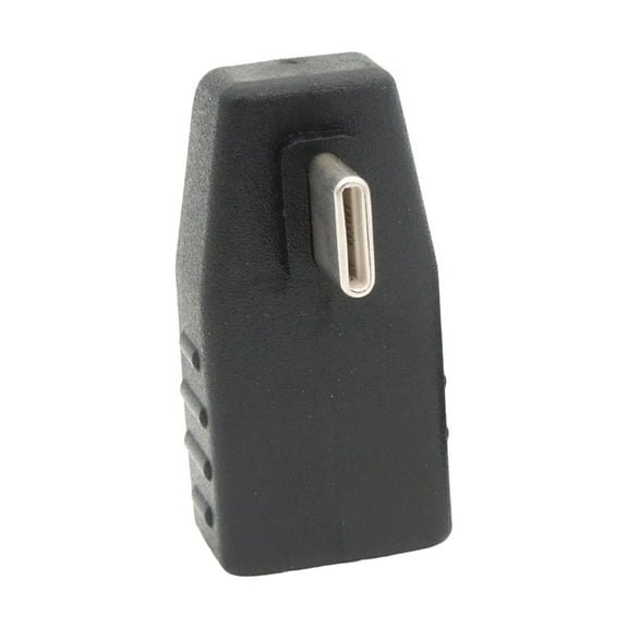 L Shaped USB C To USB A Female OTG Charging Adapters Small Design for Tablets