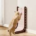 thumbnail image 1 of L-Shaped Vertical Cat Scratcher – Durable Scratching Post with Space-Saving Design, Mess-Free & Easy Clean for Indoor Cats (36x30x5cm), 1 of 3