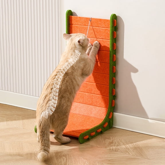 2025 Vertical Cat Scratcher L Type Durable Scratching Pads for Indoor Cats Easy to Clean No Mess Pet Supplies