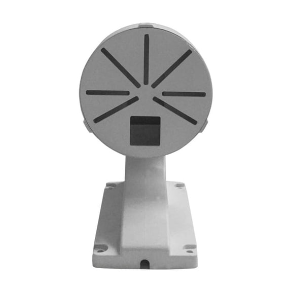 L Shaped Wall Mount Bracket Universal For Security Cameras Adjustable Angles ABS Material With Built In Cable Management