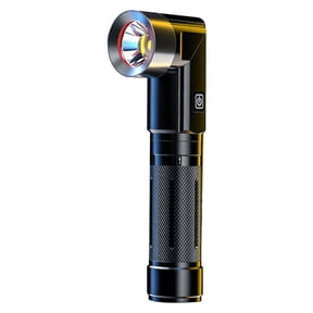 L-Shaped Work Light, 180 Adjustable Head, Magnetic Base for Hands-Free Use, Portable Multi-functional LED Flashlight