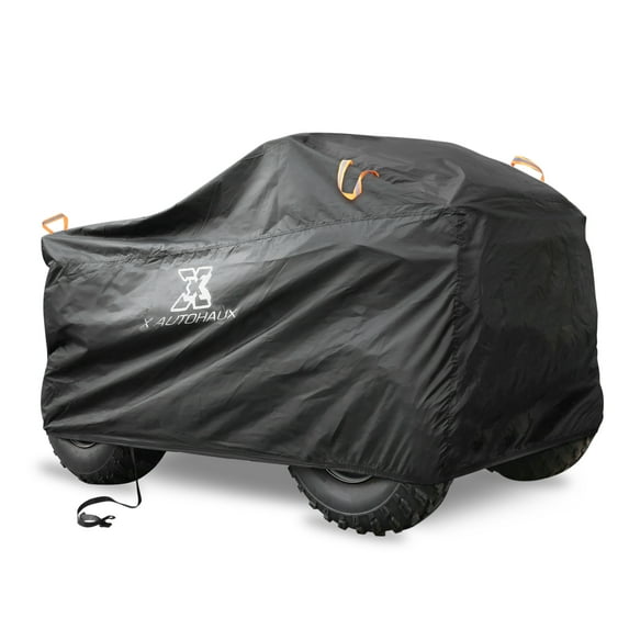 L Size Quad ATV Cover Protector Weatherproof Universal Black