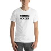 L Sobieski Soccer Short Sleeve Cotton T-Shirt By Undefined Gifts
