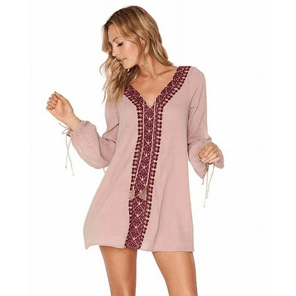 L*Space DUSTY PEARL Gold Coast Tunic, US Large
