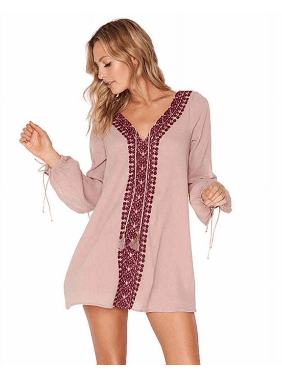 L*Space DUSTY PEARL Gold Coast Tunic, US Large