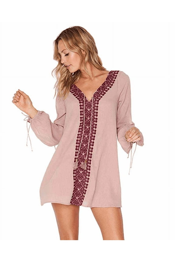 L*Space DUSTY PEARL Gold Coast Tunic, US Large