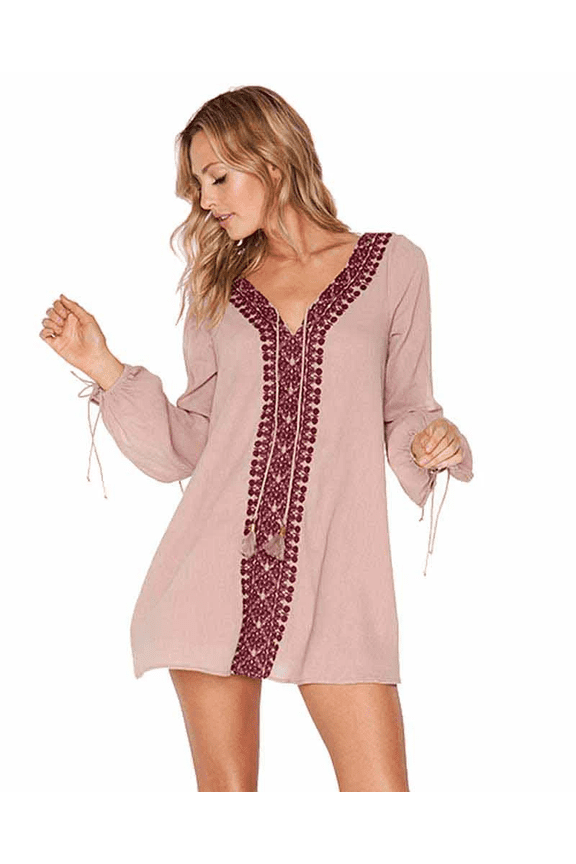 L*Space DUSTY PEARL Gold Coast Tunic, US Medium