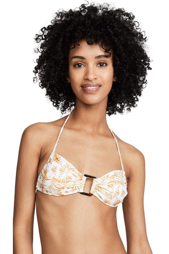 L*Space Jane Bikini Top in Floral | Size Medium