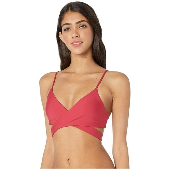 L*Space Sweet & Chic Chloe Wrap Top Strawberry