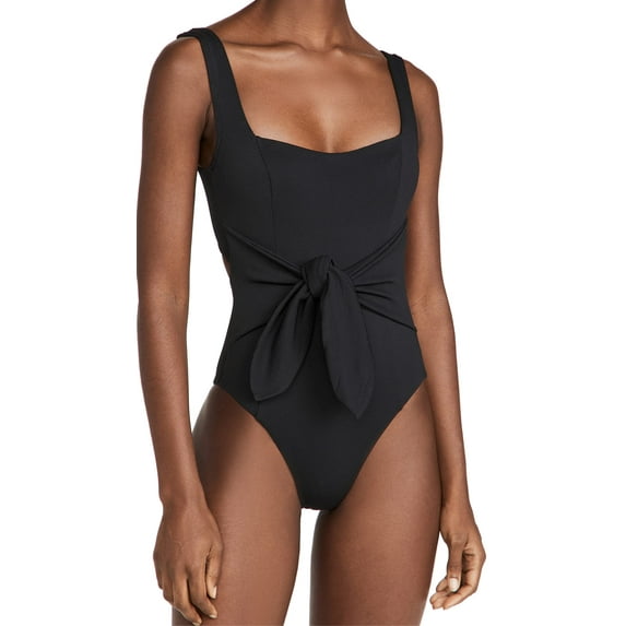 L*Space Women's Balboa Classic One Piece Swimsuit Black Size XL