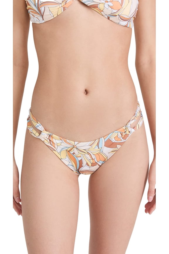 L*Space Women's Jagger Bikini Bottoms, Soulshine Floral, L