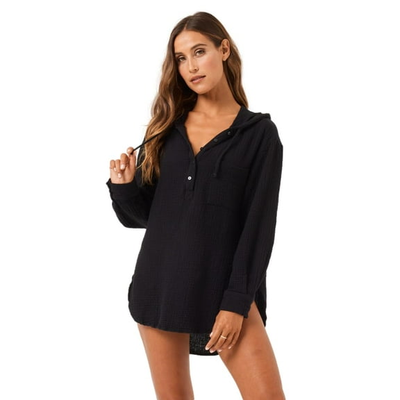 L*Space Women's Sonora Tunic, Black