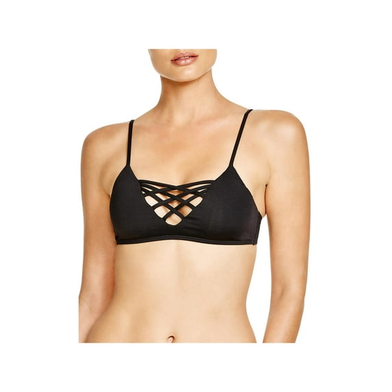 L Space Womens Jaime Criss Cross Bikini Swim Top Separates