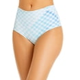 thumbnail image 1 of L Space Womens Portia Gingham High Waist Bikini Swim Bottom, 1 of 5