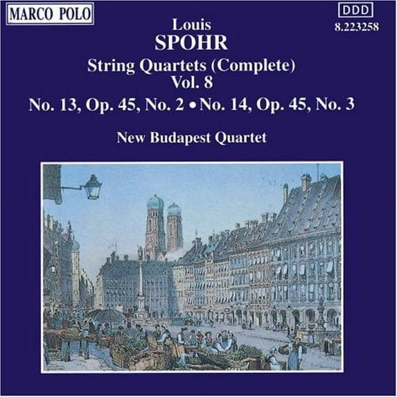 L. Spohr - Vol. 8-STR Quartets - Music & Performance - CD