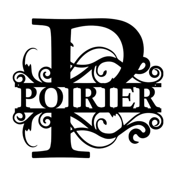 L Style L 21 Letter Wall Decoration Crafts Made Of Metal And Iron Art For Indoor And Outdoor Home Decor Personalized Surname Signs Sturdy And Decorative