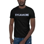 L Sycamore Retro Style Short Sleeve Cotton T-Shirt By Undefined Gifts
