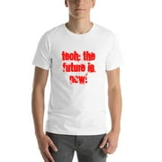 L Tech: The Future Is Now! Cali Style Short Sleeve Cotton T-Shirt By Undefined Gifts