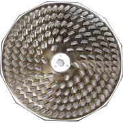 L. Tellier Replacement Grid/Grill Plate S/S, For X3 5 Qt. Mouli Mill - Coarse 4.0mm Holes