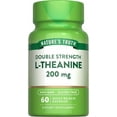 thumbnail image 1 of L-Theanine 200mg | 60 Capsules | Non-GMO & Gluten Free Supplement | by Nature's Truth, 1 of 7