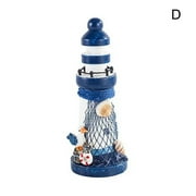 L Themed Rooms Lighthouse Home Decor Handmade Wooden Lighthouse Decor Ocean Rustic Lighted Tower Sea Beach Themed Statue
