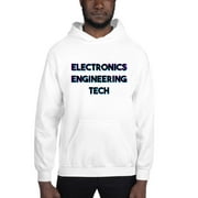 L Tri Color Electronics Engineering Tech Hoodie Pullover Sweatshirt By Undefined Gifts