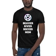 L Tri Icon Beaver River Soccer Mom Short Sleeve Cotton T-Shirt By Undefined Gifts