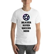 L Tri Icon Beaver River Soccer Mom Short Sleeve Cotton T-Shirt By Undefined Gifts