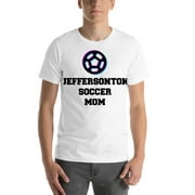 L Tri Icon Jeffersonton Soccer Mom Short Sleeve Cotton T-Shirt By Undefined Gifts
