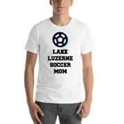 L Tri Icon Lake Luzerne Soccer Mom Short Sleeve Cotton T-Shirt By Undefined Gifts