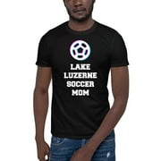 L Tri Icon Lake Luzerne Soccer Mom Short Sleeve Cotton T-Shirt By Undefined Gifts