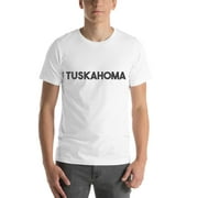 L Tuskahoma Bold T Shirt Short Sleeve Cotton T-Shirt By Undefined Gifts