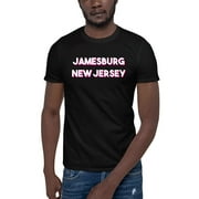 L Two Tone Jamesburg New Jersey Short Sleeve Cotton T-Shirt By Undefined Gifts