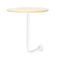 thumbnail image 1 of L-Type Coffee Table Wall Mounted Bar Table, Bar Height Pub Table, Counter Table, Wrought Iron Top Kitchen & Dining Tables Sofa Side Table, Cocktail Drink Table 15.75*0.59inch, 1 of 17