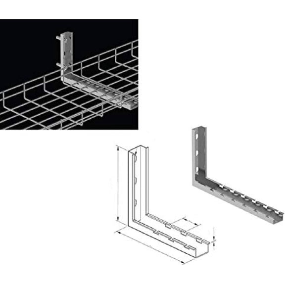 L Type Wall Support Bracket - 6" Wide